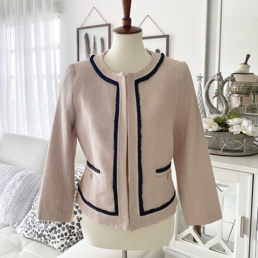 Luigi Bertolli Pink Career Office Suit Jacket.